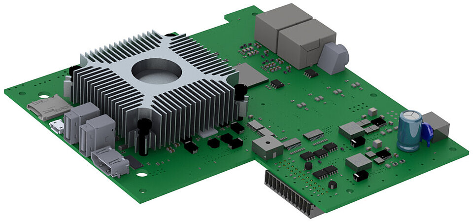 Flexible Steuerung mit nur einem Board Flexible Steuerung mit nur einem Board